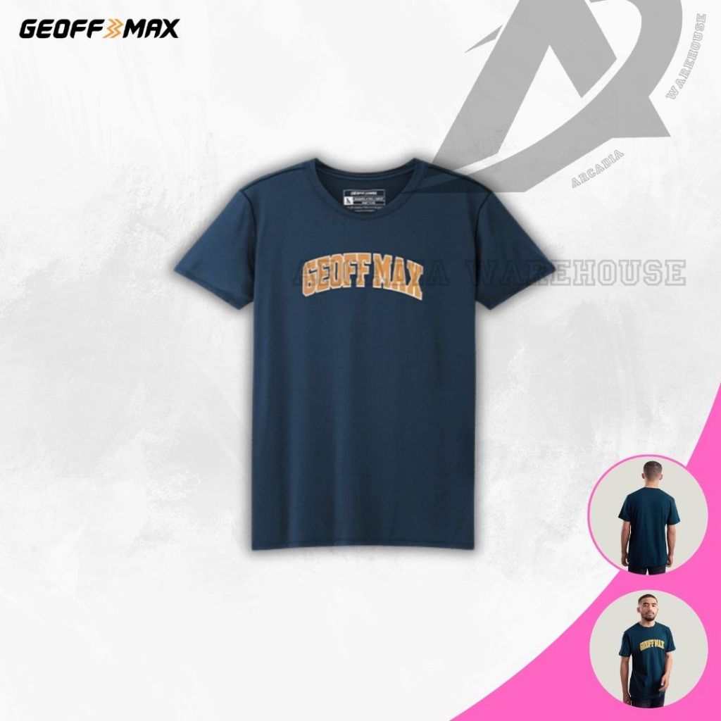 Arcadia Warehouse | Geoff Max Original - Legend Navy | T-Shirt | Kaos | Lengan Pendek | Kaos Pria Wa