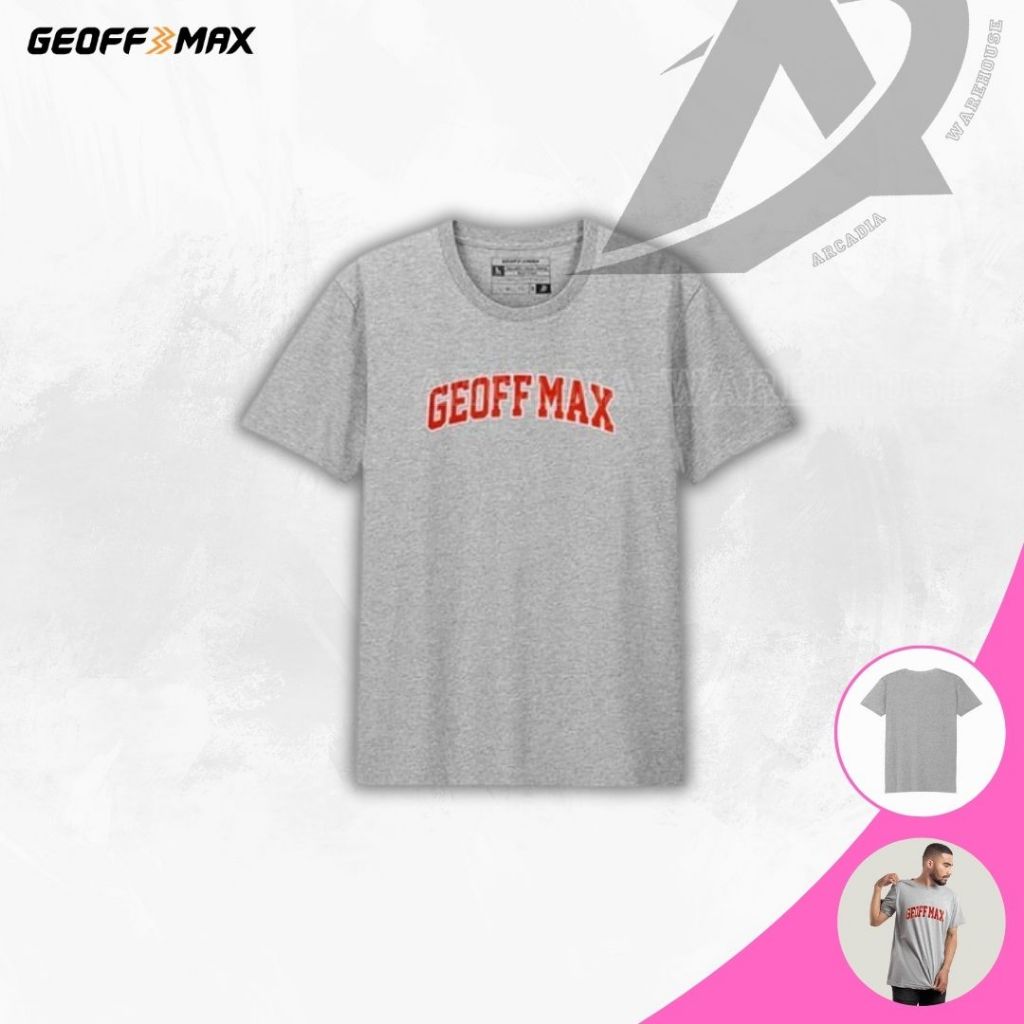 Arcadia Warehouse | Geoff Max Original - Legend Misty|  T-Shirt | Kaos | Lengan Pendek | Kaos Pria W