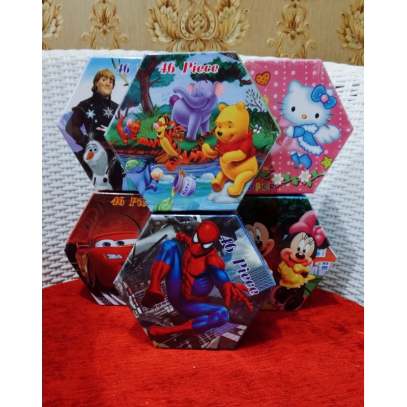 

Crayon set anak segi 6 isi 46 pcs alat mewarnai anak