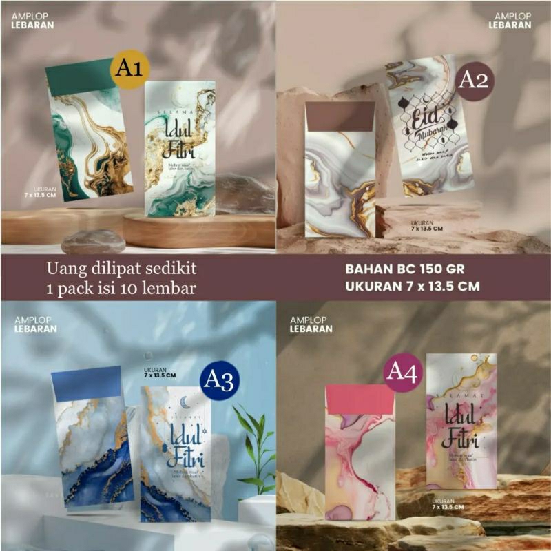 

Amplop Lebaran/Angpao Lebaran Tebal Premium Isi 10 Lembar