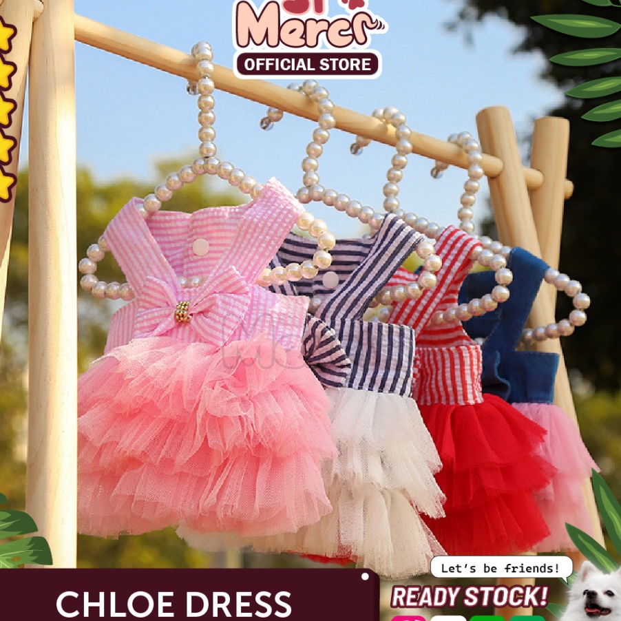 KI3 Baju Anjing Kucing Korea  Dress Anjing  Dress Anjing Korea  Baju Anjing  Harness Baju Anjing Kuc