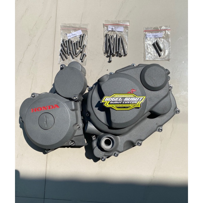 KF7 baut baud L stainles custom bubut kalter bak kanan kiri kopling mahnet magnet magnit tiger revo 