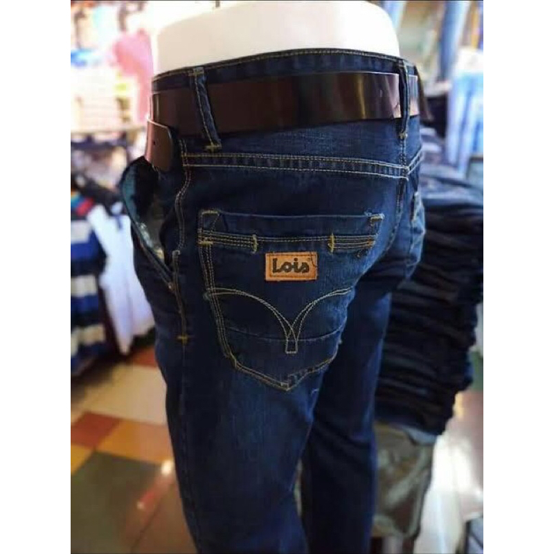 Celana Jeans Lois Original Pria jumbo 39-44 Panjang Terbaru - Jins Lois Cowok Asli 100% Premium/PROM