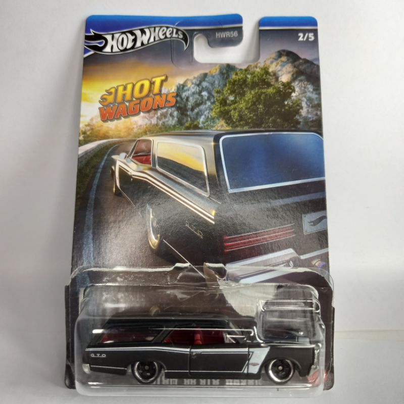 HOTWHEELS HOT WAGON CHEVY NOVA WAGON (LOOSE)