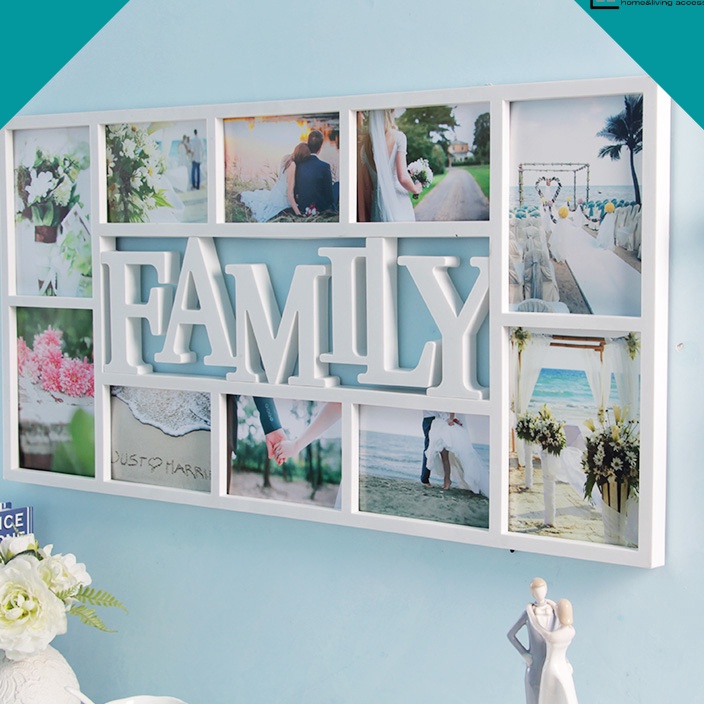 Promo Bingkai Foto Tempel Dinding Tanpa Paku Aesthetic Fancy Frame Pigura Photo Besar Tempat Pajanng