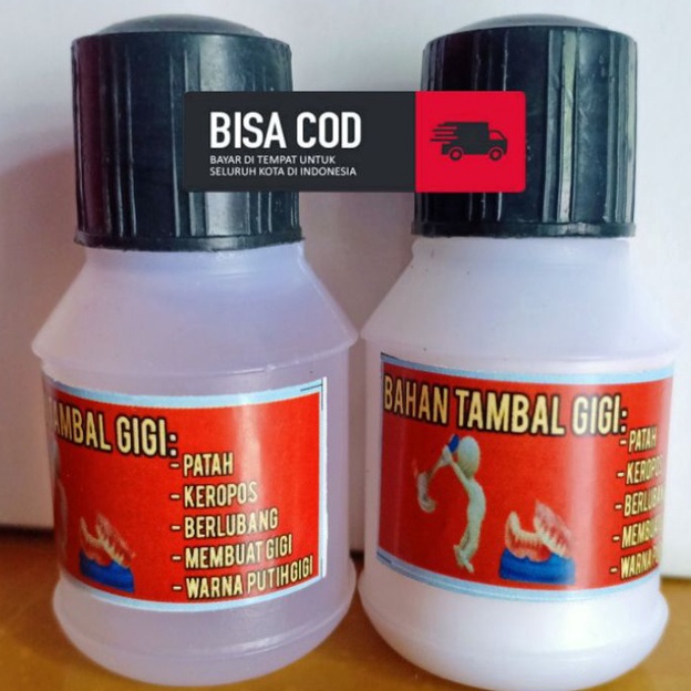 Cepat Bahan tambal gigi permanen  bahan tambal gigi terkuat  lem gigi  tambal gigi