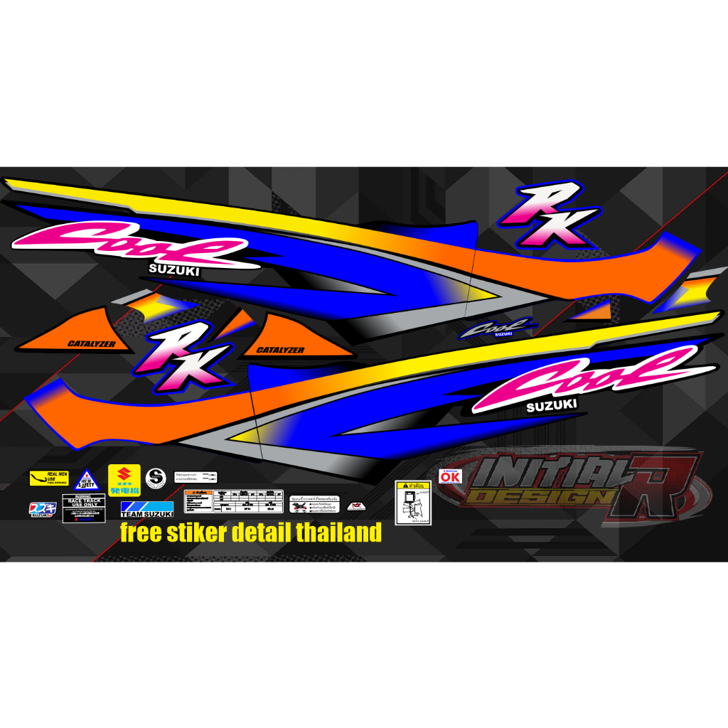 striping suzuki rk cool thailand