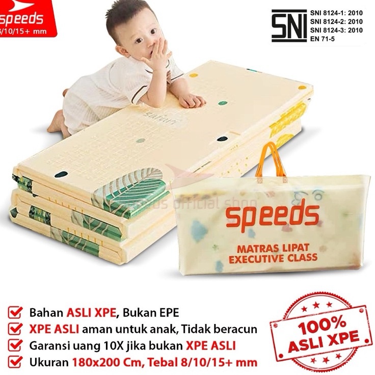 Terbatas SNI SPEEDS playmat Bayi 18x2 Karpet Lipat Anak karpet lantai bayi Playmate Bayialas lantai 