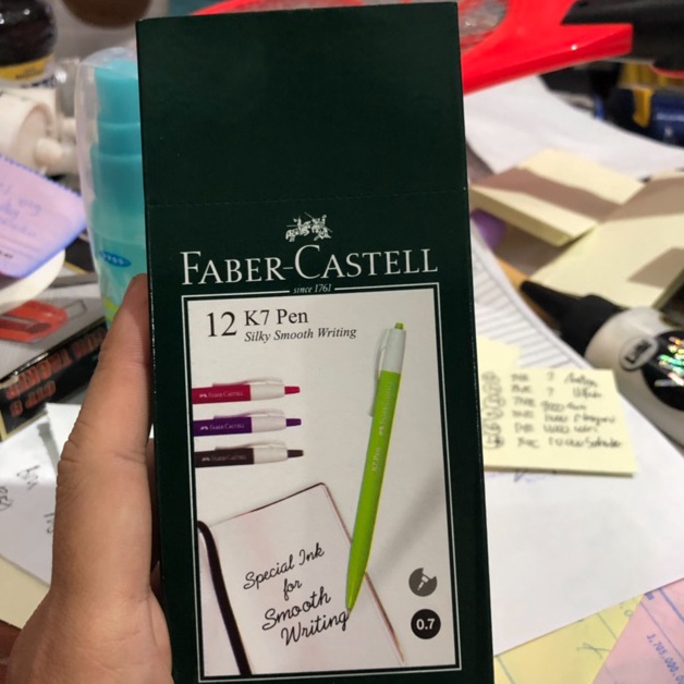 

ern Bolpen faber castell k7 lusinan 99