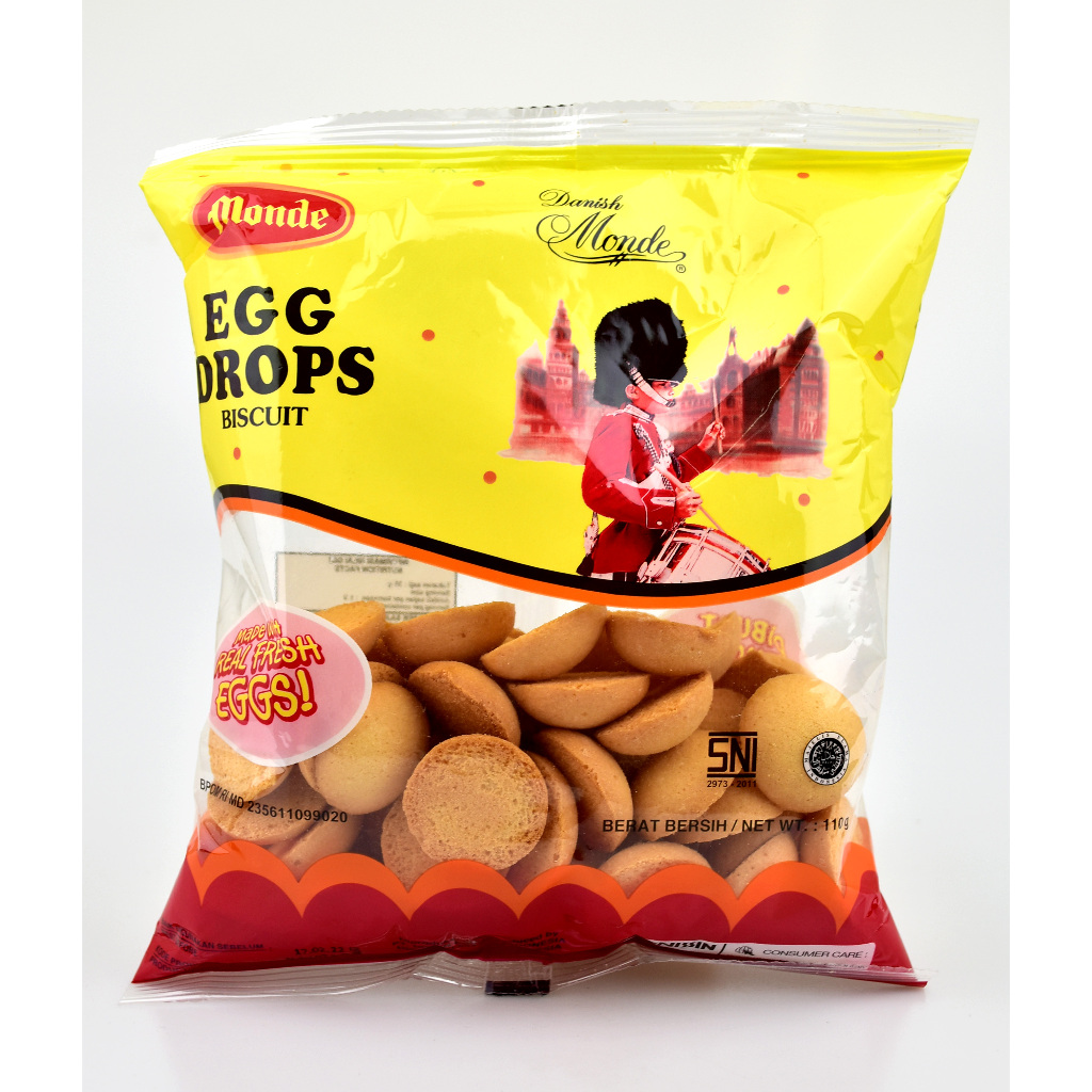 

Biskuit Kue MONDE EGG DROP 110 gr