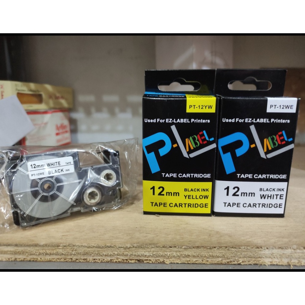 

Terbaru casio label p touch 12 mm putih atau kuning IVZ