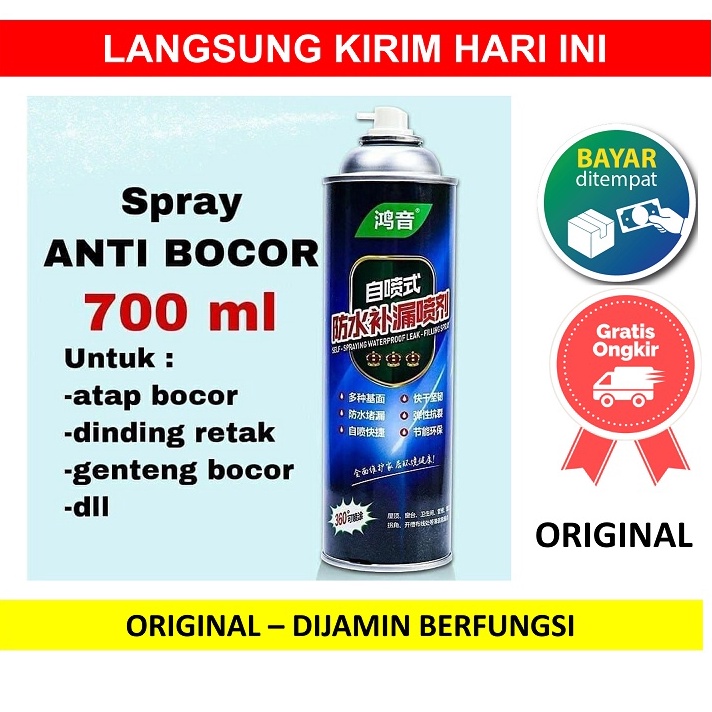 Spray Anti Bocor Waterproof 7ml Sprai Seal Lem Penambal Bocor Semprotan Ajaib Magic 7 mL Water Proof Air Dinding Pipa Retak ART U3M7