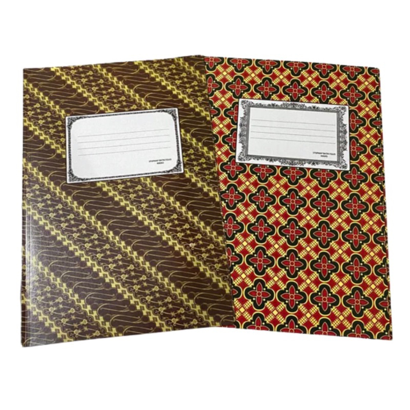 

Map folio/ map batik/ folder map kertas