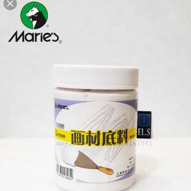 

Dijual Gesso maries 5 ml dasar kanvas BQ8
