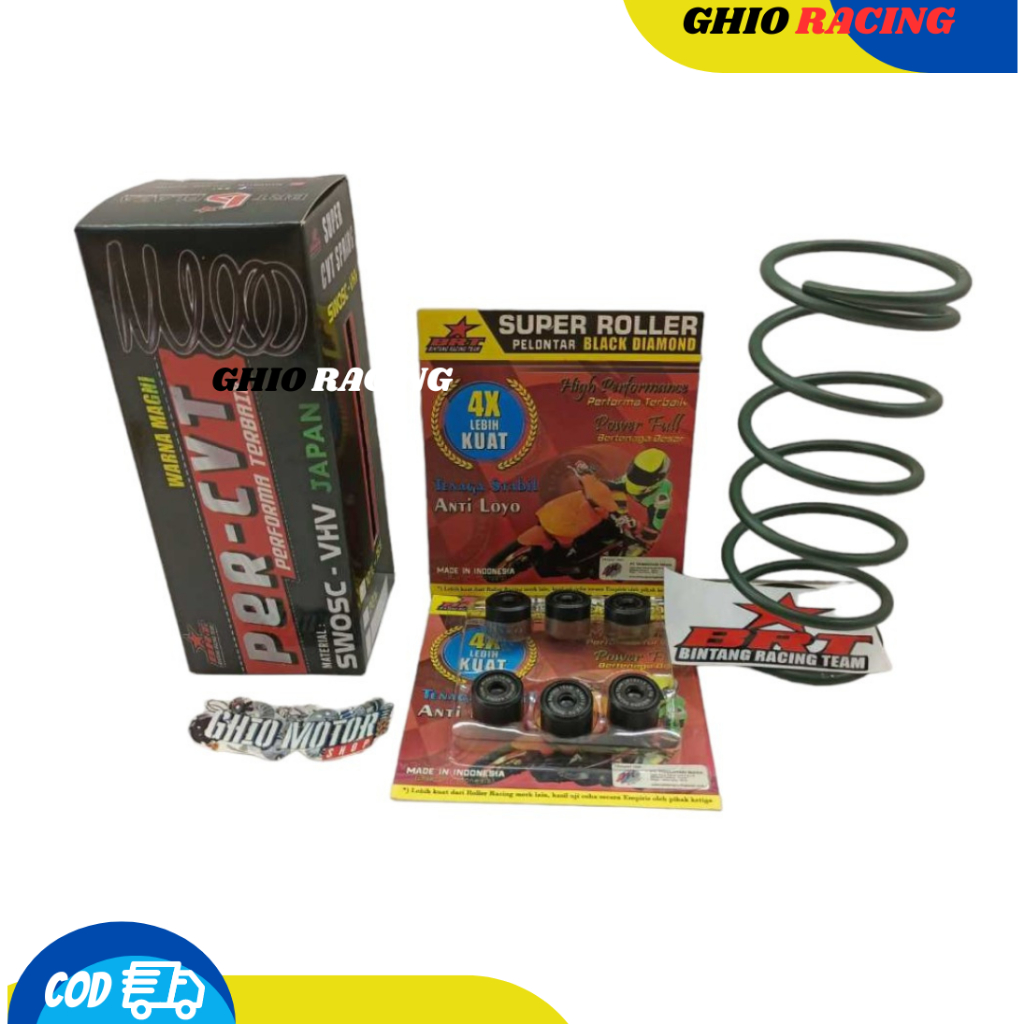 Paket Kirian BRT Beat Karbu Scoopy Karbu Spacy karbu Roller & Per CVT BRT