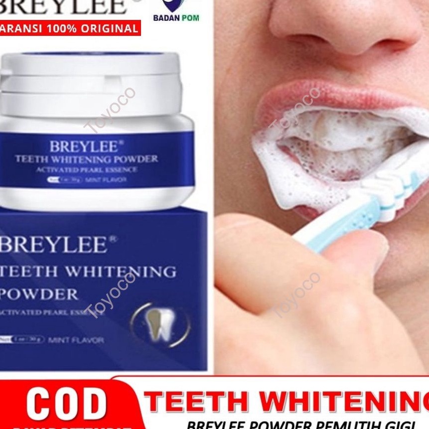 Hematku Breylee Teeth Whitening Powder 3gr Ori Braylee Breeylee Breleey Brylee Teeth Whitening Powde