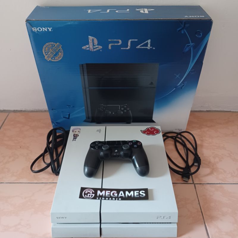 Playstation 4 / PS4 Fat 500Gb OFW Seri 12xx White / Putih
