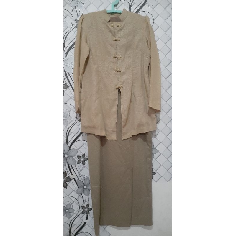 kebaya traditional, tunik, set rok span, set celana panjang, kebaya nenek, kebaya 90an