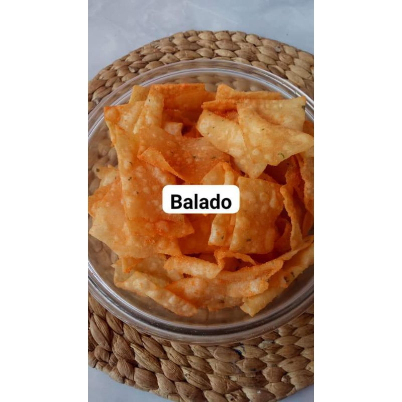 

Pangsit Goreng, 500gr, original asin & Balado