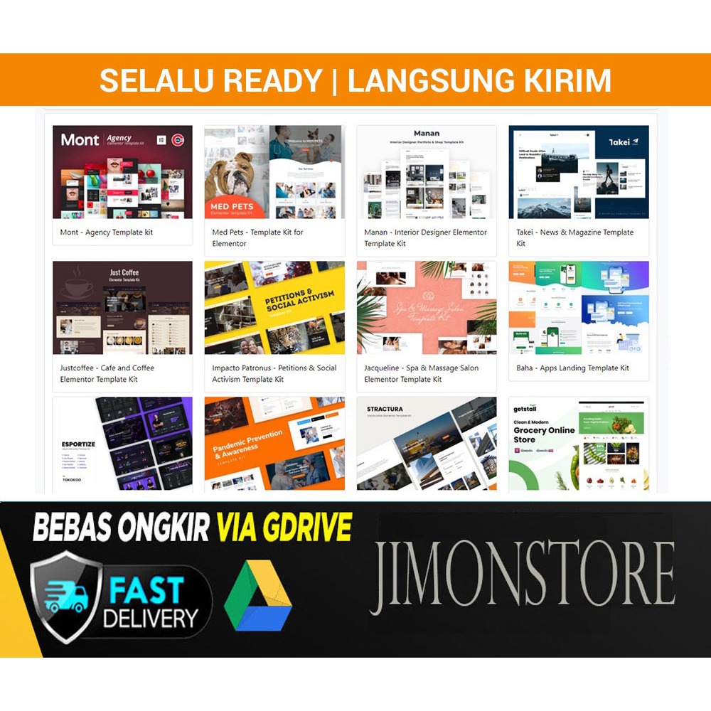 500++ Premium WordPress Elementor Template Kits TrustMart