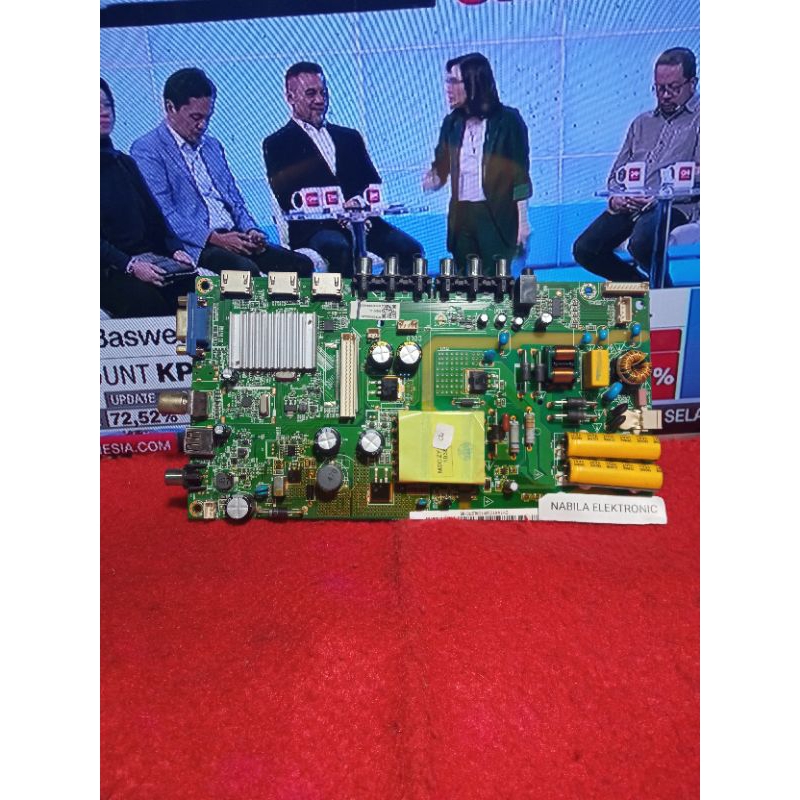 AQUA LE40AQT8550 MAINBOARD TV LED - MOBO MICOM MODUL MESIN TV AQUA 40AQT8550