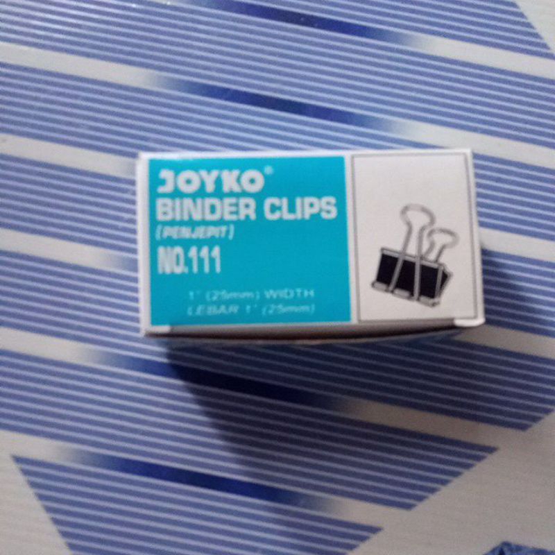 

BINDER CLIPS JOYKO (penjepit) sisa 7 buah