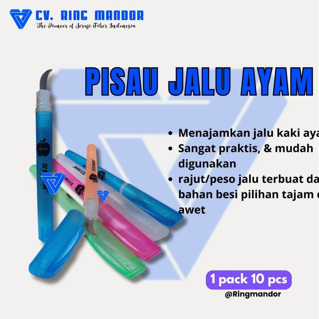 Pisau Raut Jalu Ayam Taji PISAU JALU AYAM KECIL PERUNCING JALU AYAM