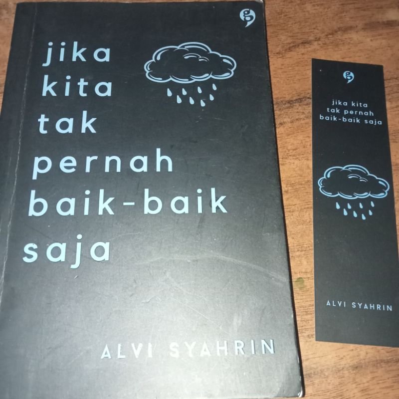jika kita tak pernah baik-baik saja - alvi syahrin - buku preloved