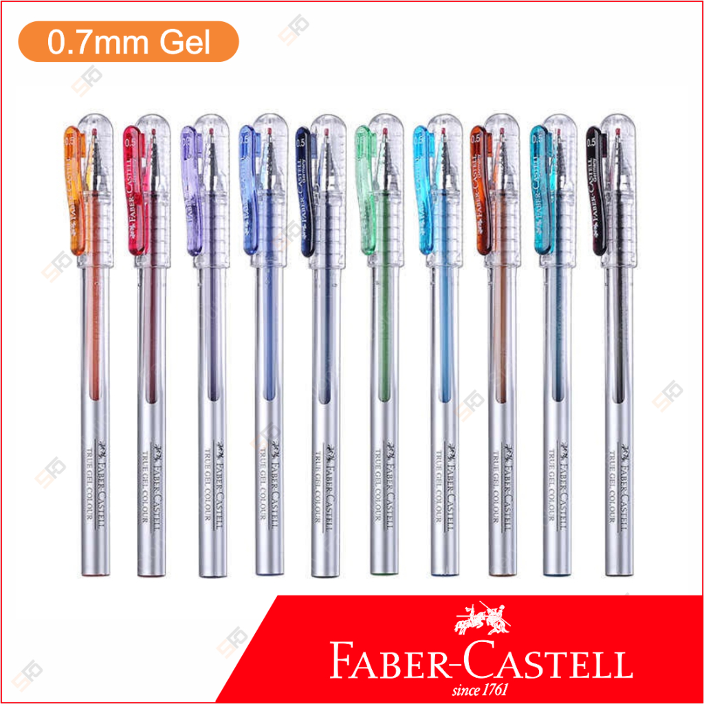 

True Gel Pen Faber Castell 0.7mm - SFO Semarang Official