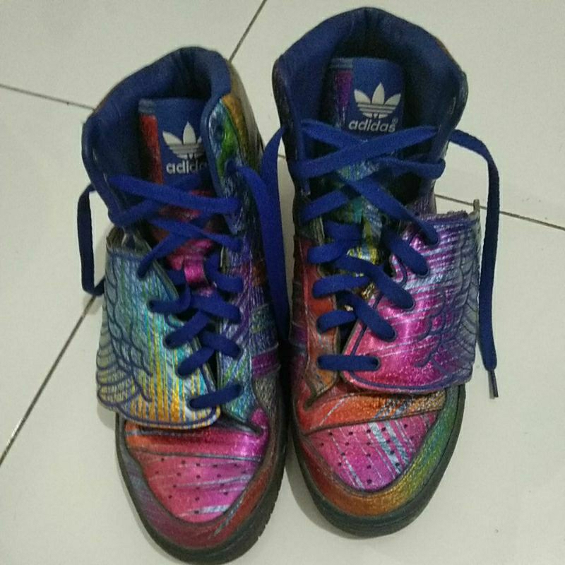 Adidas JS Wings Jeremy Scoot Rainbow Foil Ori