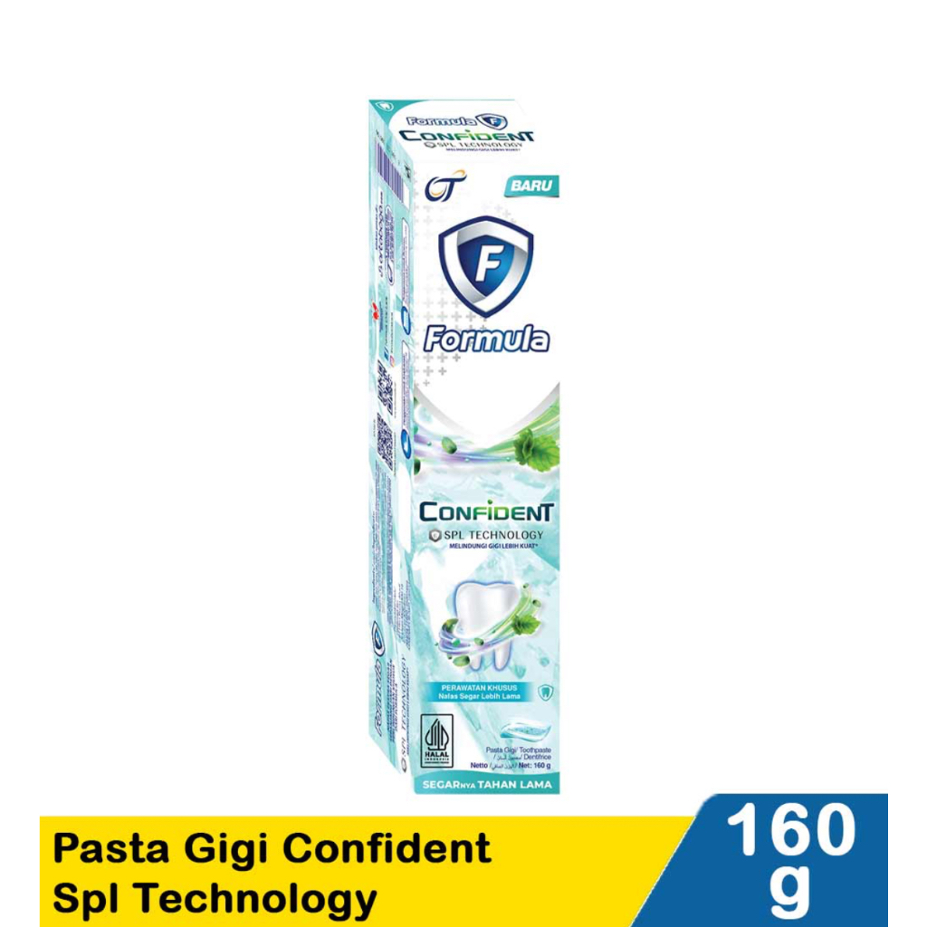 Formula Pasta Gigi Confident Spl Technology 160Gr