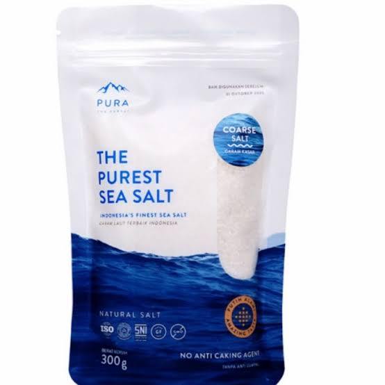

Pura The Purest Sea Salt Garam 300 gr /Garam Laut / Garam Kasar
