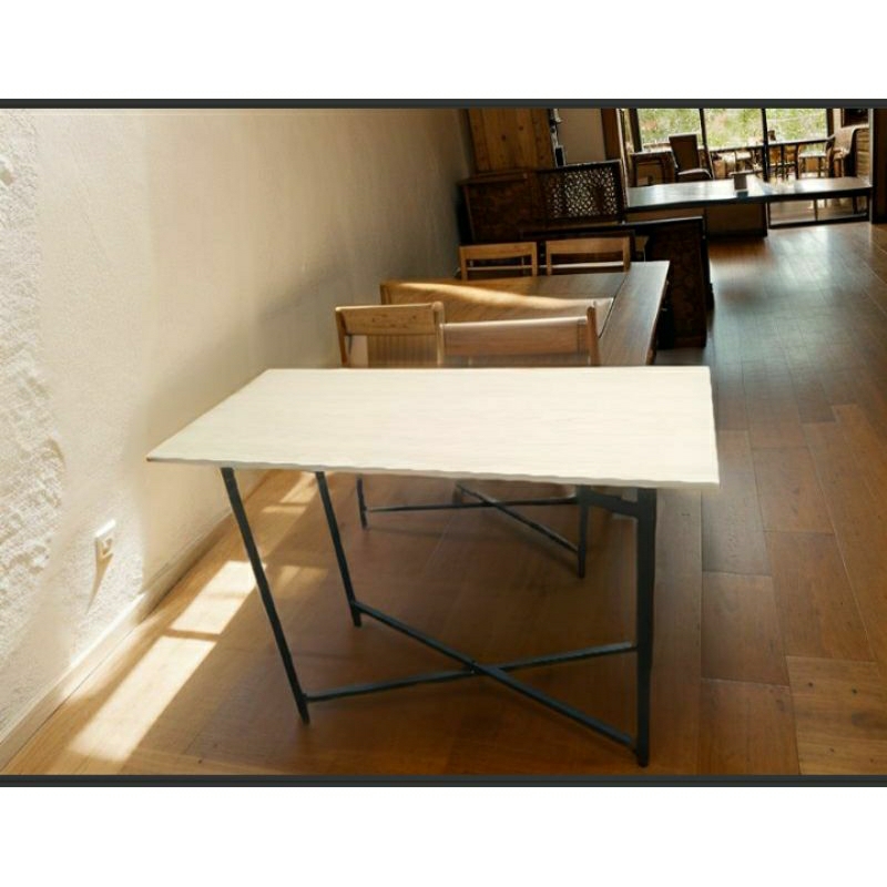 meja makan lipat ukuran 100x60x70