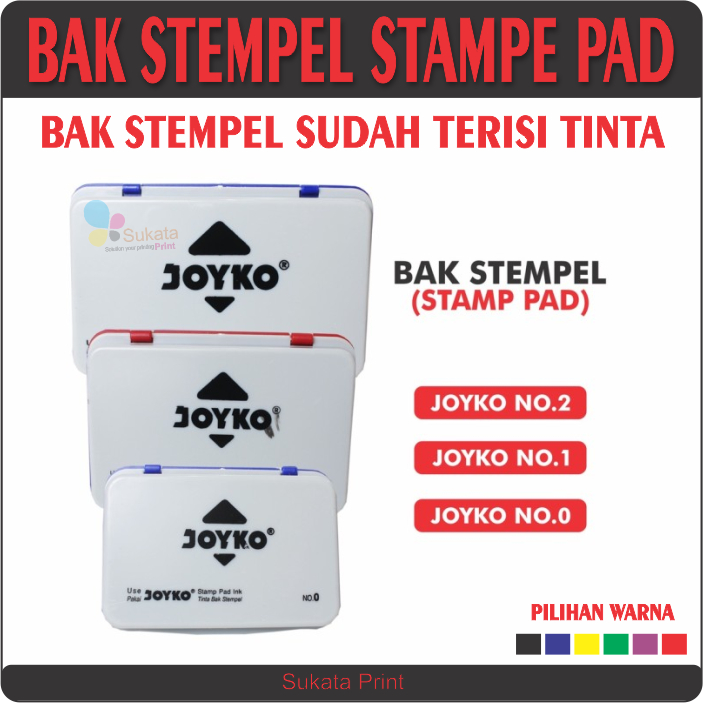 

Bak Stempel Kayu & Akrilik / Acrylic Isi Tinta Premium | Stamp Bad