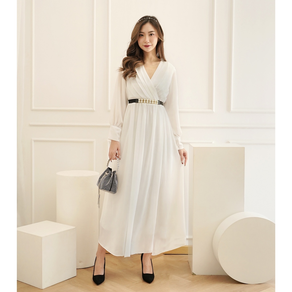 Velove Dress / Dress Wanita / Dress Formal / Wedding Dress / Gaun Pesta