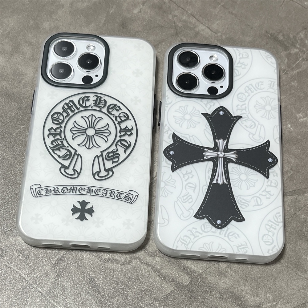 case chrome hearts casing snow trendy casing iphone 11 12 13 14 15 pro max