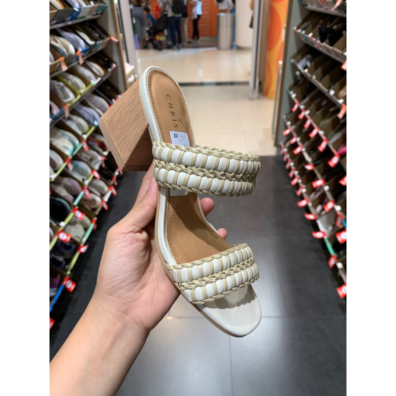 Sherina natural heels wanita payless