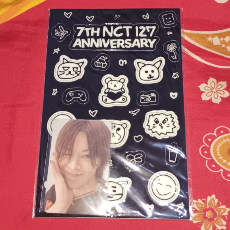 [Ready INA] PC Photocard MD Yuta Glow in the dark GITD NCT 127 7th Anniversary