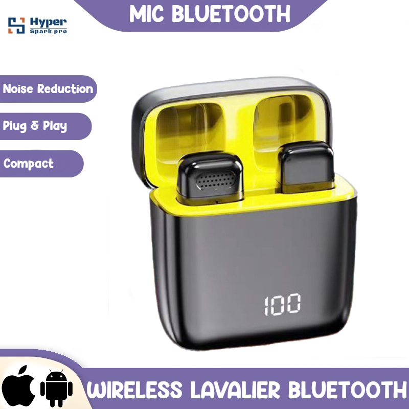 SPARKLE Microphone Wireless Bluetooth With Noise Reduction  (Wireless Lavalier Microphone)  (Microph