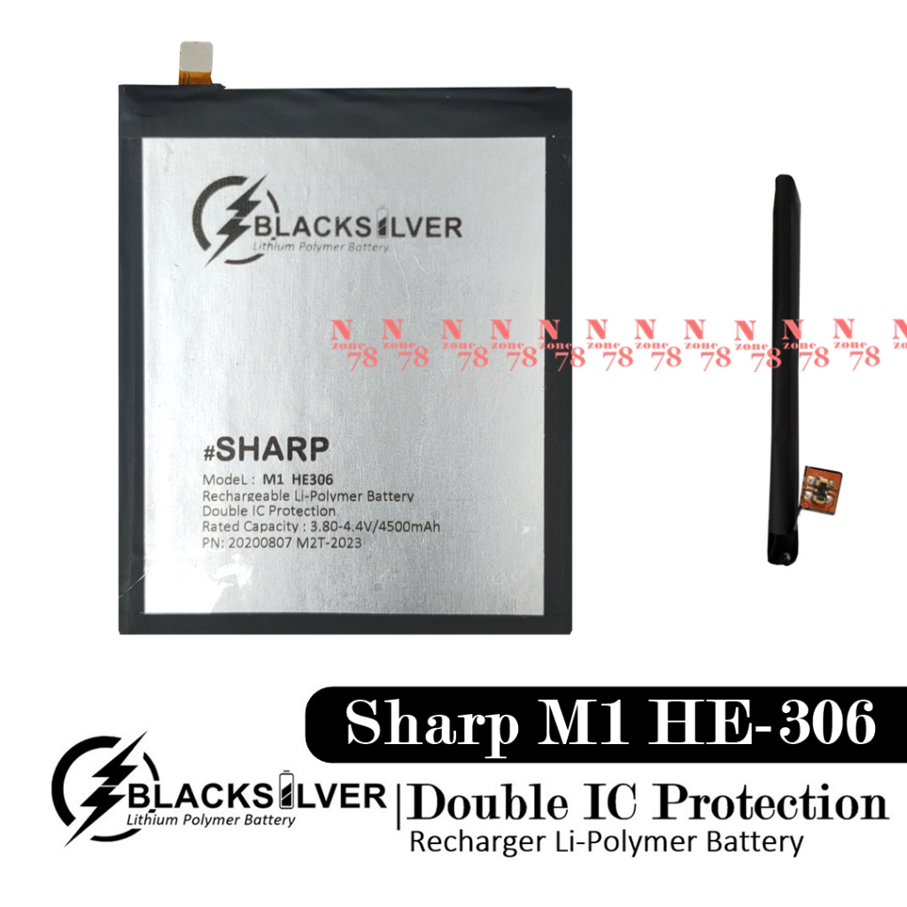 Baterai Sharp M1 FS8001 Aquos HE306 HE-306 Double IC Protection Online