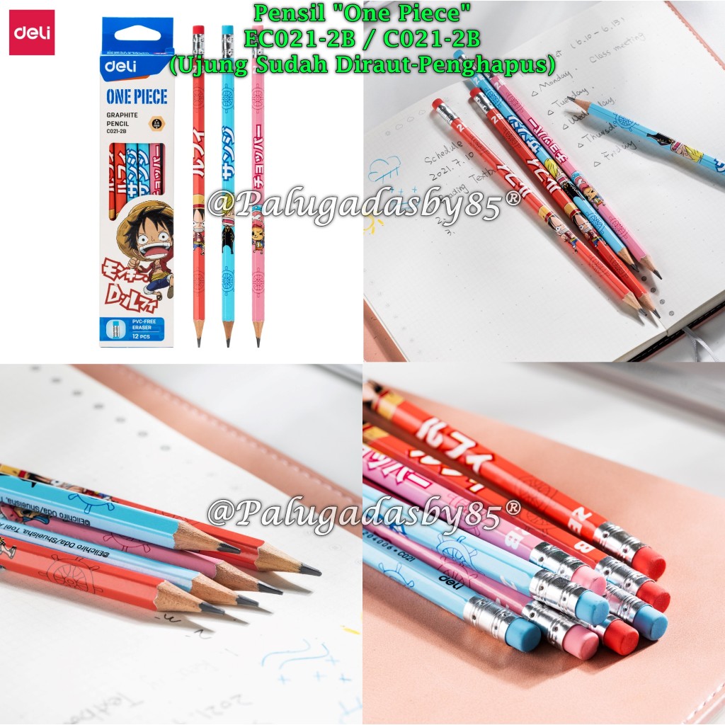 

(1 Pak isi 12 Biji) GROSIR Pensil DELI EC021-2B One Piece 2B / Pencil Deli C021-2B / Pensil Deli EC 021 2B / Pensil Deli C022 2B / Pensil One Piece (1 Pak isi 12 Biji)