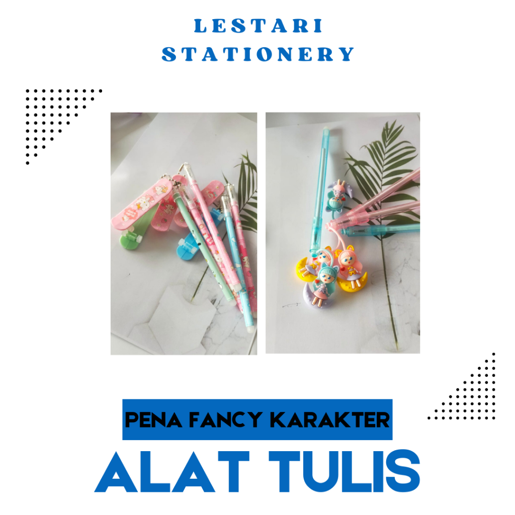 

Pena Fancy Karakter lucu Lestari Stationery
