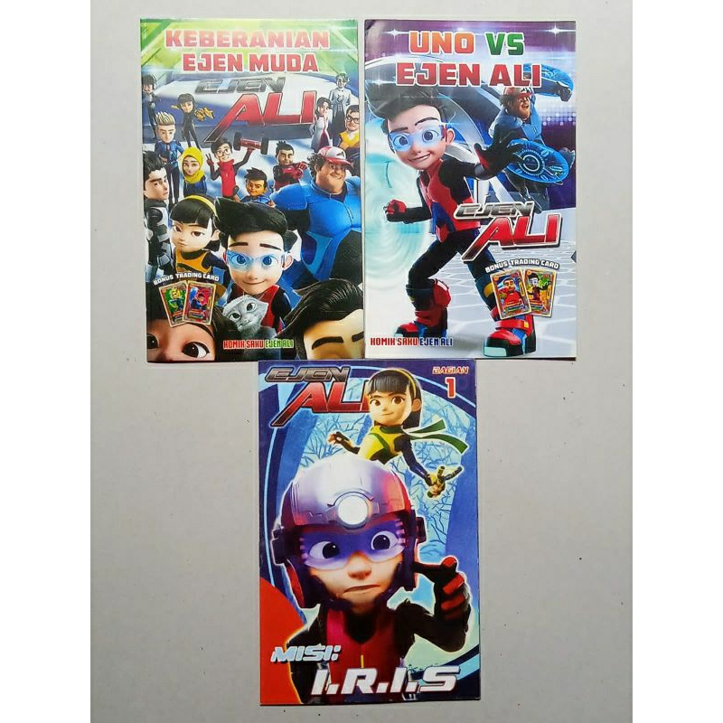 Buku komik cerita ejen ali