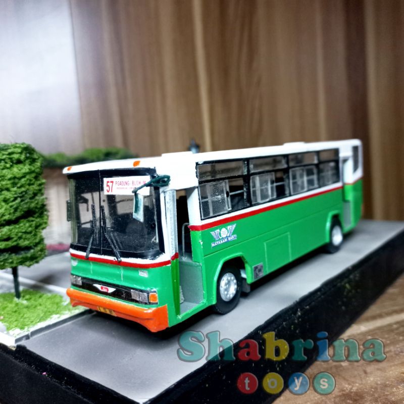 Miniatur Bus Bis Mayasari Bakti - Skala 1/64