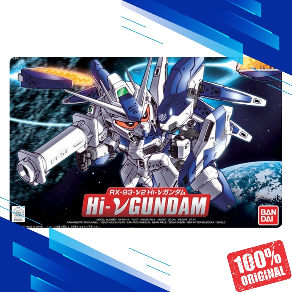 SD BB Senshi Hi-υ Hi nu Hinu Gundam ORIGINAL BANDAI