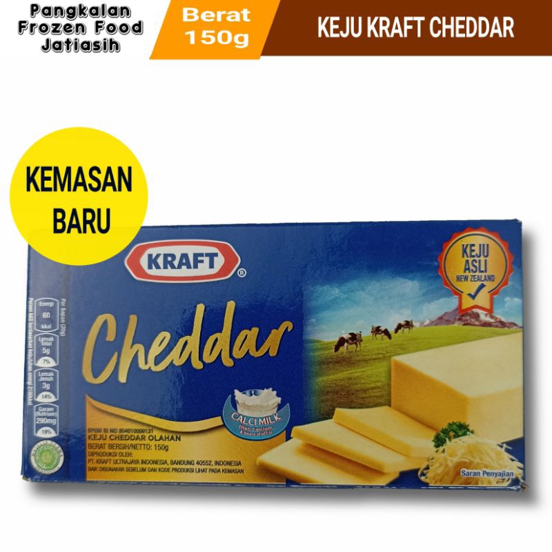 

Kraft Cheddar I Keju Cheddar Box 150 gram