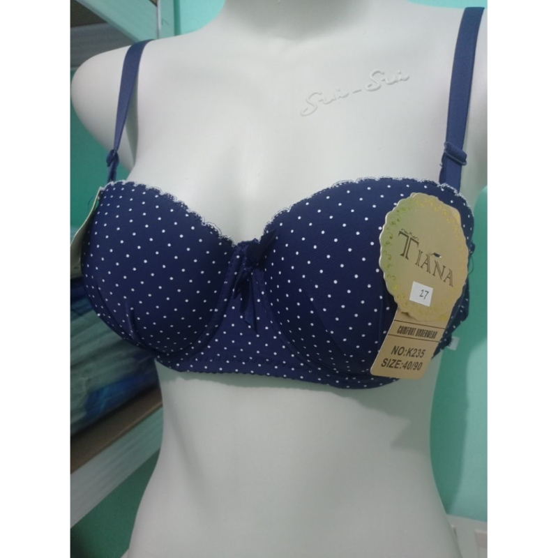 Bh Tiana cup setengah motif bintik Kait 3