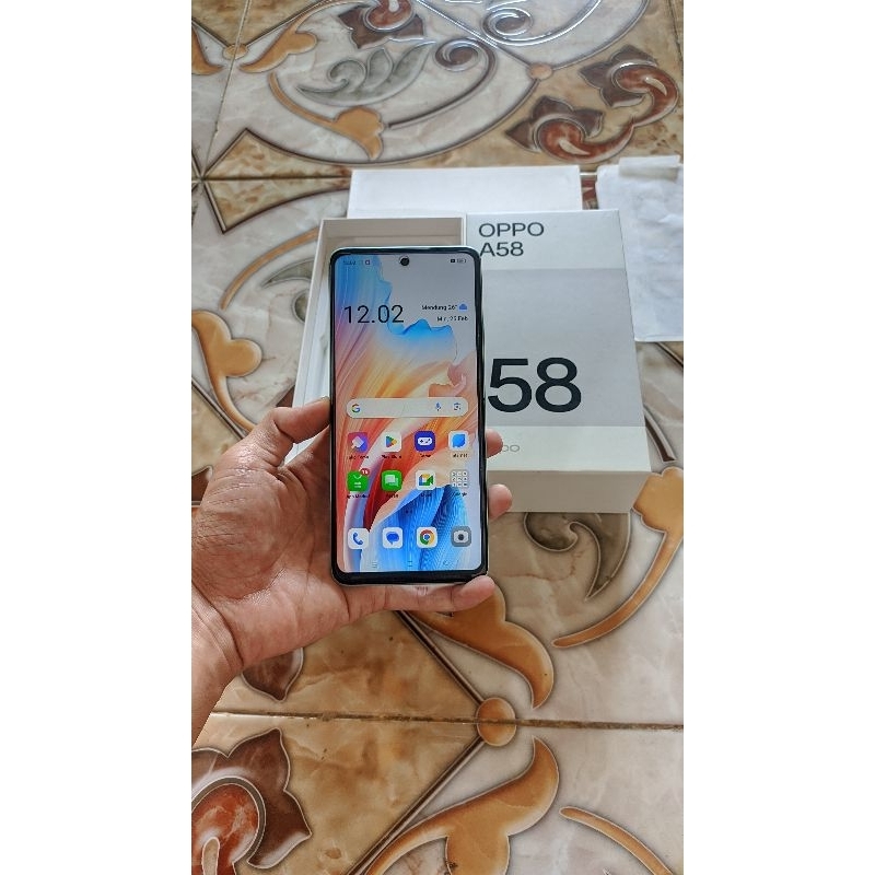 Oppo A58 Ram 6/128 fullset (second)