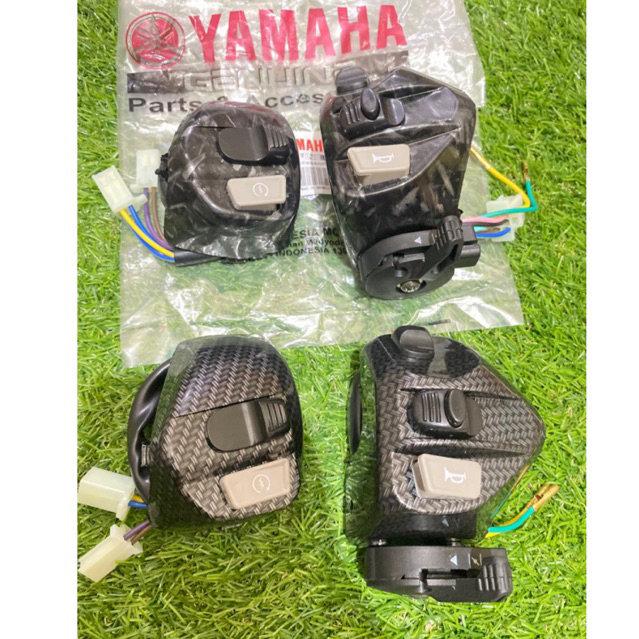 SAKLAR CARBON 1 SET MODEL MIO SPORTY - MIO SMILE - SOUL - XEON - MIO J - MIO GT - MIO M3 - SOUL GT -