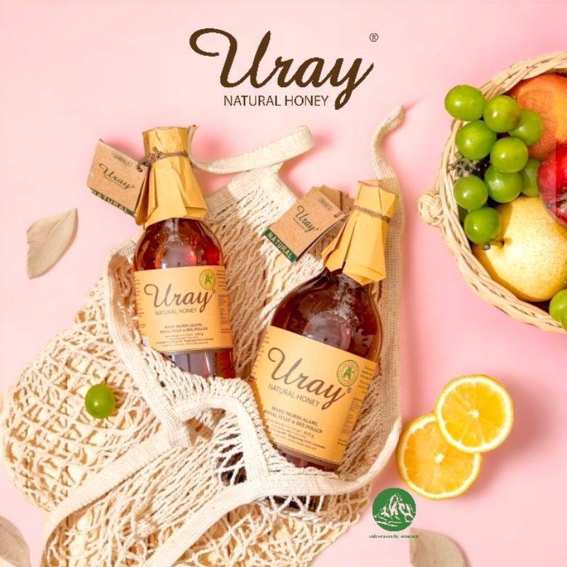 

MADU URAY | 450 GR - Natural Honey Grade A+ with Royal Jelly & Bee Pollen